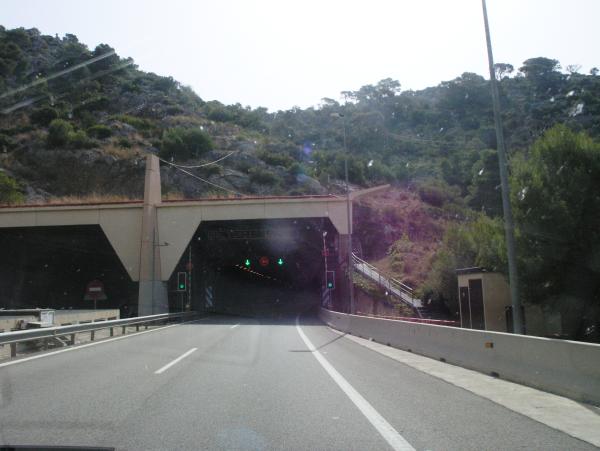 Tunnelstrecke nach Tarragona